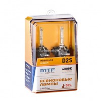 Ксеноновая лампа D2S 4800K ABSOLUTE VISION +50% (3700lm) 35W (2шт.) AVBD2S MTF