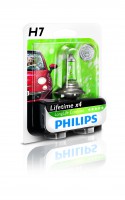 Автолампа H7 12V 55W (PX26d) Long Life Eco (блистер) 12972LLECOB1 PHILIPS