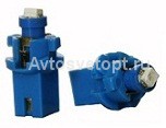 Светодиод 12V T5 B8,5d-02 с патроном (1 SMD) W1.2W Base: B8.5dBLUE 901987 TM NORD YADA Светодиод 12V T5 B8,5d-02 с патроном (1 SMD) W1.2W Base: B8.5dBLUE 901987 TM NORD YADA