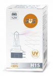 Автолампа H15 12V 15/55W (PGJ23T-1) Standard +30% SVS