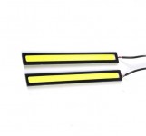 Дневные ходовые огни KS-360, COB, провода, черный корпус, 144*4*16мм, (2шт) 12V
