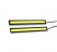 Дневные ходовые огни KS-360, COB, провода, черный корпус, 144*4*16мм, (2шт) 12V