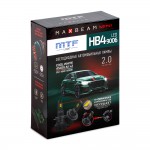Светодиодные лампы MTF Light, серия MaxBeam Mini, HB4(9006), 12V, 45W, 4500lm, 6000K, кулер, к-кт.