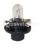 Автолампа 12V BAX1.2W с черным патроном (B8.3d) 17036 CP NARVA