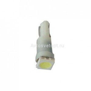 Светодиод 12V T5 (1SMD) 1,2-б/ц RED W2.0x4.6D (панель приборов) Маяк Светодиод 12V T5 (1SMD) 1,2-б/ц RED W2.0x4.6D (панель приборов) Маяк