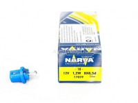 Автолампа 12V BAX1,2W  (BAX8,5d)  17029 CP NARVA
