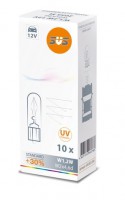Автолампа 12V W1,2W (W2х4,6d) SVS