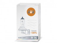 Автолампа H16 12V 19W (PGJ19-3) Standard +30% SVS