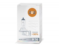 Автолампа H16 12V 19W (PGJ19-3) Standard +30% SVS