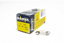 Автолампа 12V C5W 35мм (SV8.5/8) 17125 CP NARVA