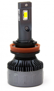 Светодиодные автолампы MTF Light серия CYBER LIGHT, H11/H9, 12V, 37W, 3750lm, 6000K, кулер, комп