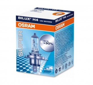 Автолампа H4 12V 60/55W (P43t-38) SUPER +30% (1 шт) 64193SUP OSRAM Автолампа H4 12V 60/55W (P43t-38) SUPER +30% (1 шт) 64193SUP OSRAM