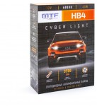 Светодиодные автолампы MTF Light серия CYBER LIGHT, HB4(9006), 12V, 45W, 3750lm, 6000K, кулер, комп
