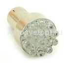 Светодиод 12V T25 12 WHITE T25 BA15S б/отражителя (стоп, габарит) Маяк