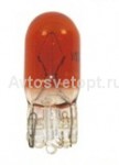 Автолампа  12V WY5W (W2.1*9.5d) YELLOW  17169 CP NARVA