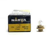 Автолампа 12V BAX1.8W (BX8.4d) 17060 CP NARVA