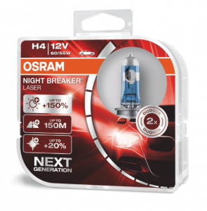Автолампа H4 12V 60/55W (P43t-38) Night Breaker Laser +150% (DuoBox) 64193NL_HCB OSRAM Автолампа H4 12V 60/55W (P43t-38) Night Breaker Laser +150% (DuoBox) 64193NL_HCB OSRAM