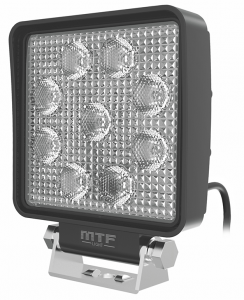 Фонарь светодиодный MTF LIGHT дополнительного освещения 12-60В, 15Вт, 3500лм, 6000К, квадратный, шт.