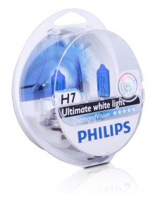 Автолампа H7 12V 55W (PX26d) Diamond Vision 5000K (2шт) 12972DVS2 PHILIPS