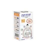 Автолампа   H8 12V 35w  Standard+30% MTF