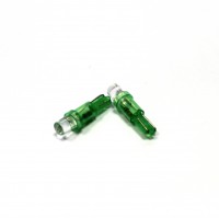 Светодиод 12V T5 1,2-б/ц  GREEN W2.0x4.6D Маяк