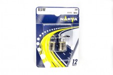 Автолампа  12V R5W (BA15s) (блистер 2шт.) 17171 B2 NARVA