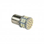 Лампа светодиодная 12V (21W) BA15s (1 конт) 50 SMD диодов, белая (поворот, стоп-сигнал)