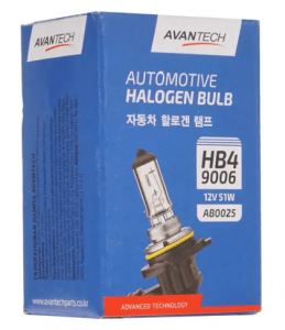 Автолампа HB4 (9006) 12V 55W (1 шт) AB0025 AVANTECH Автолампа HB4 (9006) 12V 55W (1 шт) AB0025 AVANTECH