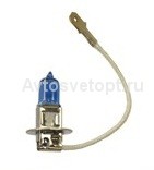Автолампа H3 12V  55W (Pk22s) Super White+30% (2 шт.)  82320SW+30new "Маяк УЛЬТРА"