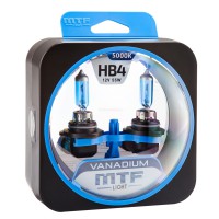 Набор ламп HB4 9006 12V 55w  VANADIUM 5000К MTF