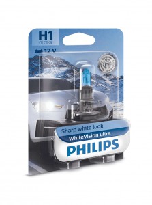 Автолампа H1 12V 55W (P14.5S) White Vision ultra 4200К (блистер) 12258WVUB1 PHILIPS Автолампа H1 12V 55W (P14.5S) White Vision ultra 4200К (блистер) 12258WVUB1 PHILIPS