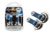 Автолампы H7 12V-55W (PX26d) SUPER WHITE (комплект 2 шт) Xenite