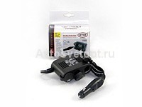 Розетка прикуривателя с 3-мя выходами+USB 511300 ALCA