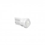Лампа светодиодная Т10 (W2,1-9,5d) белая, 3 SMD LS диода, КЕРАМИКА, (б/цокольная) 12-24V, 3D