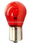 Автолампа 12V  P21W (BA15S) поворот  61213 RED &quot;Маяк&quot;