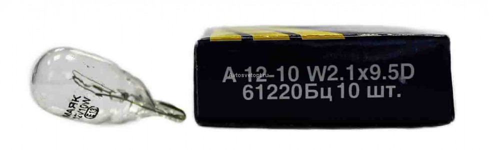 Автолампа 12V W16W 10W (W2.1*9.5d) "Маяк" Автолампа 12V W16W 10W (W2.1*9.5d) "Маяк"