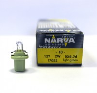 Автолампа 12V BAX2W (B8,5d)  17052 CP NARVA