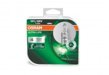Автолампа  H1 12V 55W (P14.5s) ULTRA LIFE  64150ULT_EuroDuo OSRAM