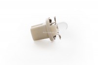 Светодиод 12V T5 B8,5d-02 (1LED) W1.2W Base:B8.5D WHITE (белый) с патроном 900282 TM NORD YADA
