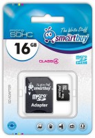 Карта памяти MicroSDHC  8 Gb class 10 SmartBuy
