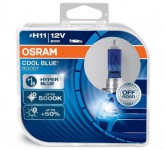Автолампа H11 12V 80W (PGJ19-2) COOL BLUE BOOST 5000К  (DuoBox) 62211CBB_HCB OSRAM